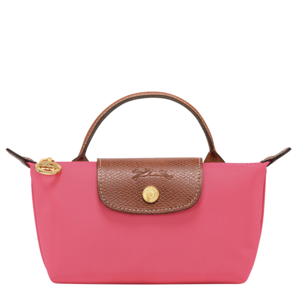 Le Pliage Original Pouch with handle Grenadine