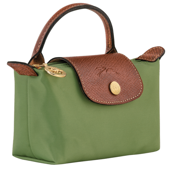 Le Pliage Original Pouch with handle Lichen - Image 3