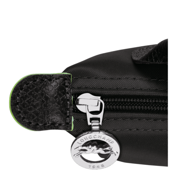 Le Pliage Green Pouch with handle Black - Image 5