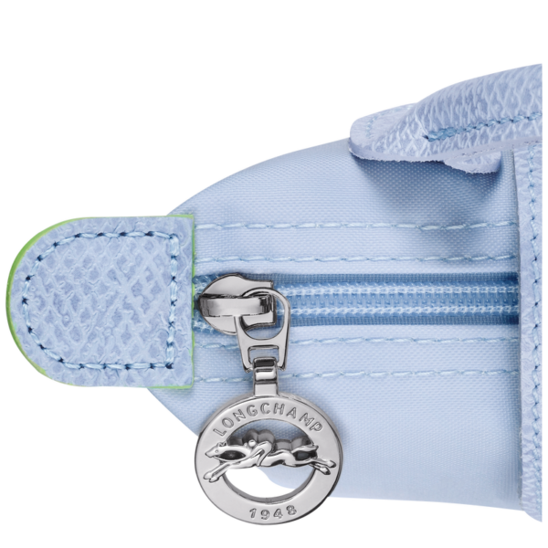 Le Pliage Green Pouch with handle Sky Blue - Image 5