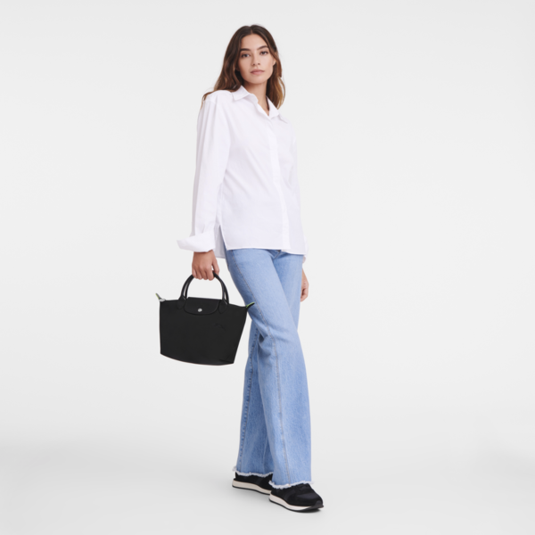 Le Pliage Green S Handbag Black - Image 2