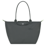 Le Pliage Green L Tote bag Graphite