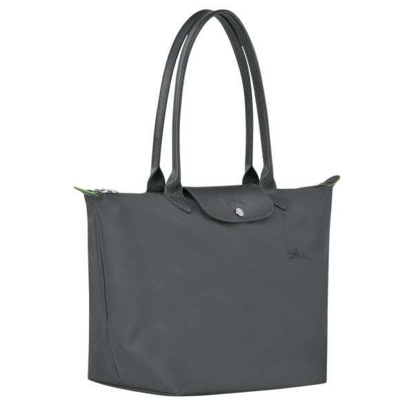 Le Pliage Green L Tote bag Graphite - Image 3