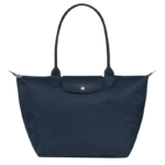 Le Pliage Green L Tote bag Navy