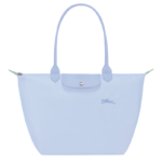 Le Pliage Green L Tote bag Sky Blue