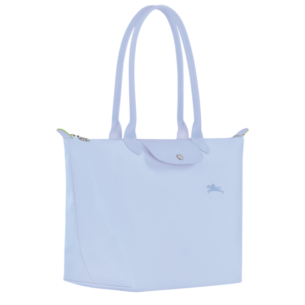 Le Pliage Green L Tote bag Sky Blue - Image 2