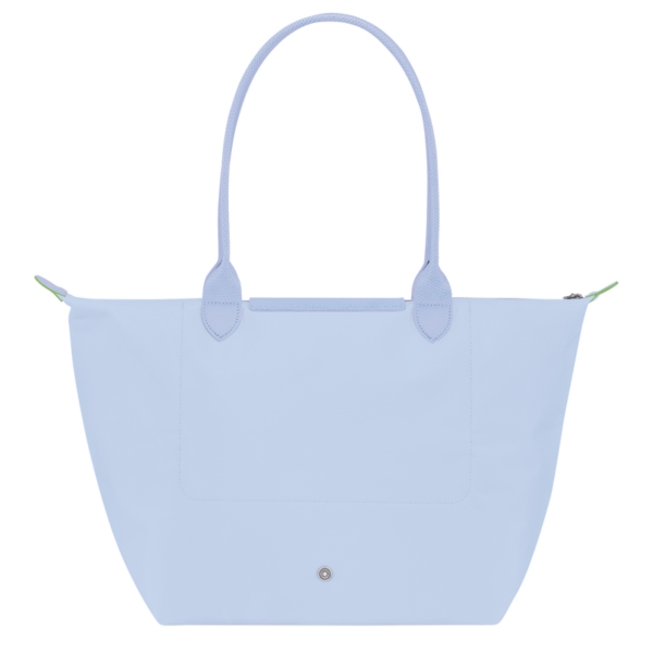 Le Pliage Green L Tote bag Sky Blue - Image 3
