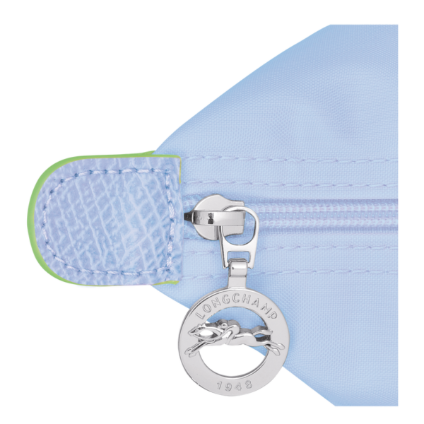 Le Pliage Green L Tote bag Sky Blue - Image 4