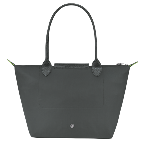 Le Pliage Green M Tote bag Graphite - Image 4