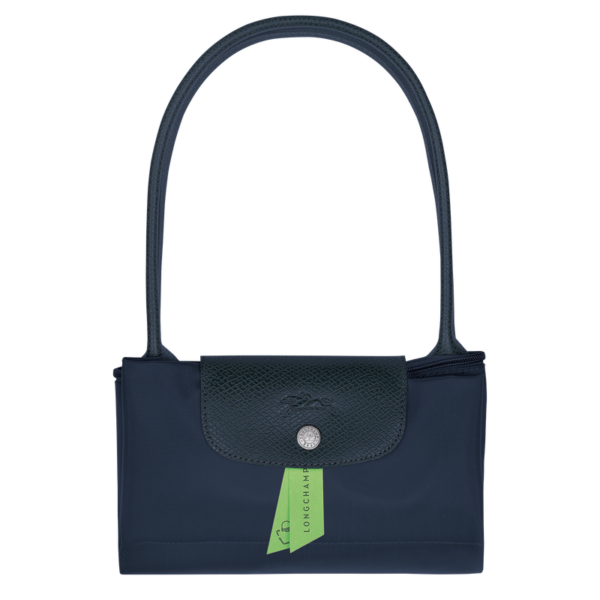 Le Pliage Green M Tote bag Navy - Image 4