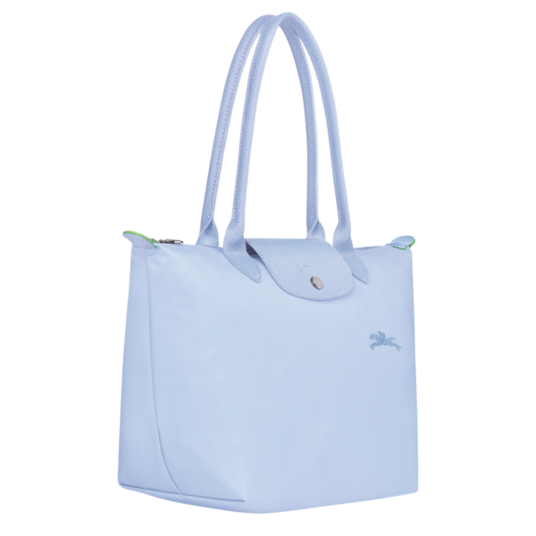 Le Pliage Green M Tote bag Sky Blue - Image 2