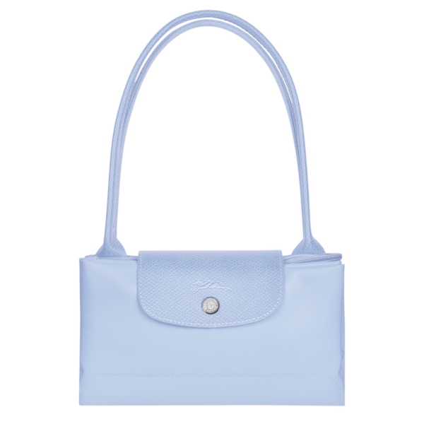 Le Pliage Green M Tote bag Sky Blue - Image 4
