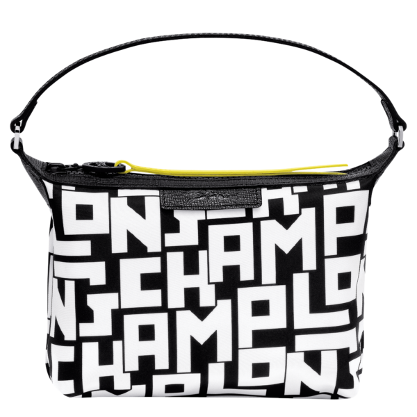 Le Pliage LGP Clutch Black/White