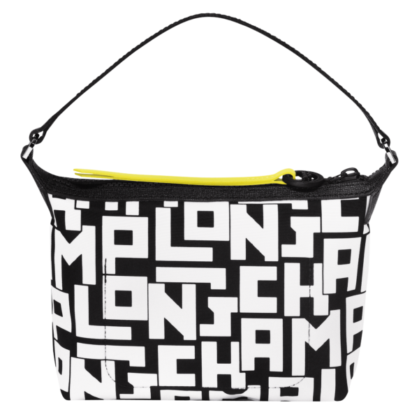 Le Pliage LGP Clutch Black/White - Image 3