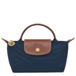 Le Pliage Original Pouch with handle Navy