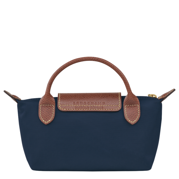 Le Pliage Original Pouch with handle Navy - Image 4