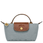 Le Pliage Original Pouch with handle Steel
