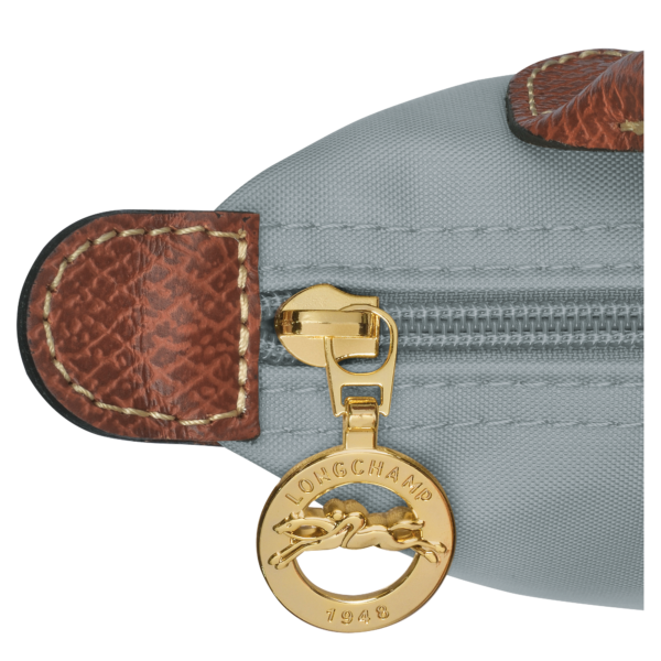 Le Pliage Original Pouch with handle Steel - Image 5