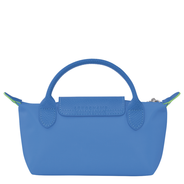 Le Pliage Green Pouch with handle Cornflower - Image 4
