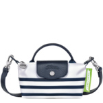 Le Pliage Collection Pouch Navy White