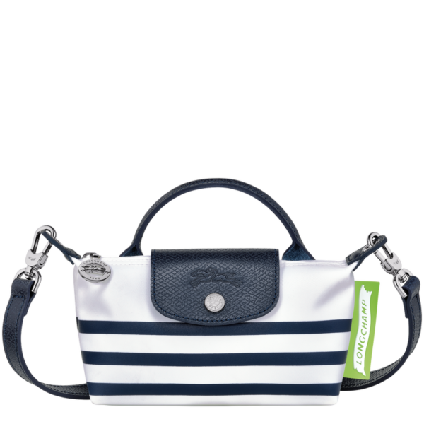 Le Pliage Collection Pouch Navy White