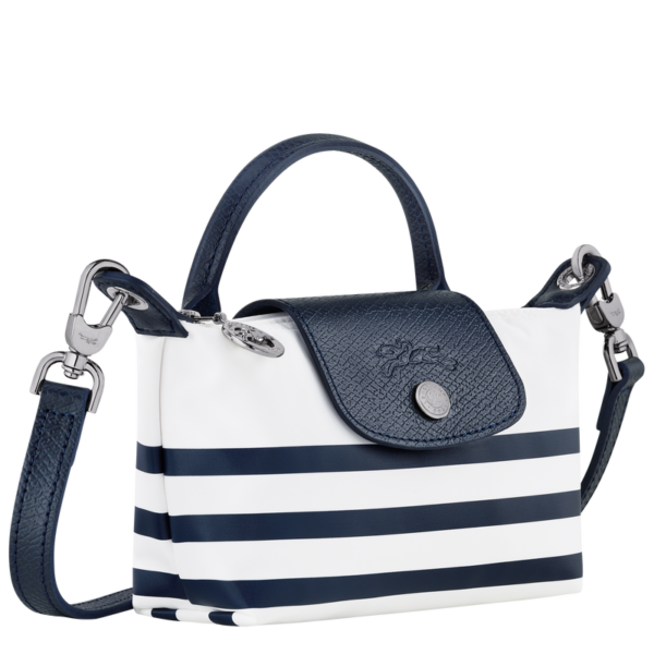 Le Pliage Collection Pouch Navy White - Image 3