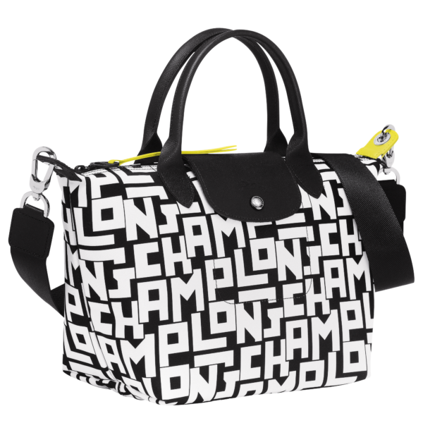 Le Pliage LGP S Handbag Black/White - Image 3