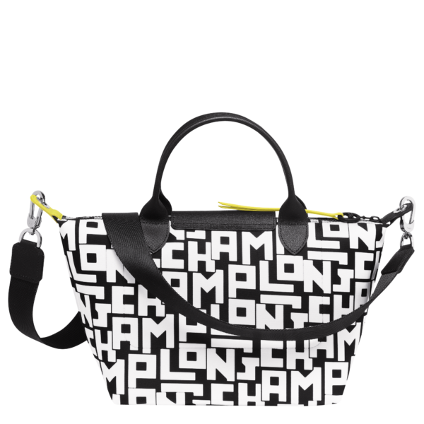 Le Pliage LGP S Handbag Black/White - Image 4