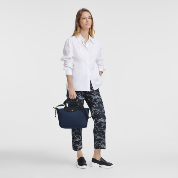 Le Pliage Energy L Handbag Navy - Image 2