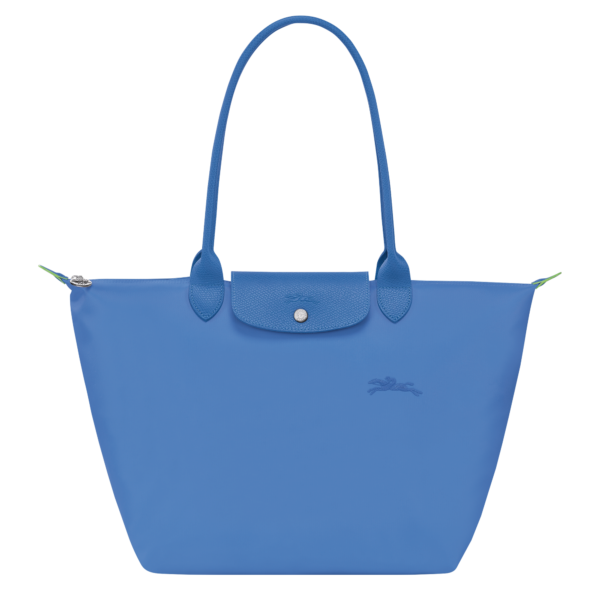 Le Pliage Green L Tote bag Cornflower