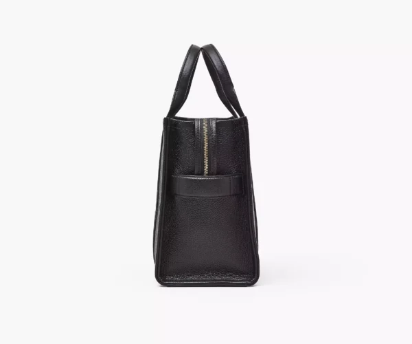 The Marc Jacobs Medium Tote Bag Leather Black - Image 3