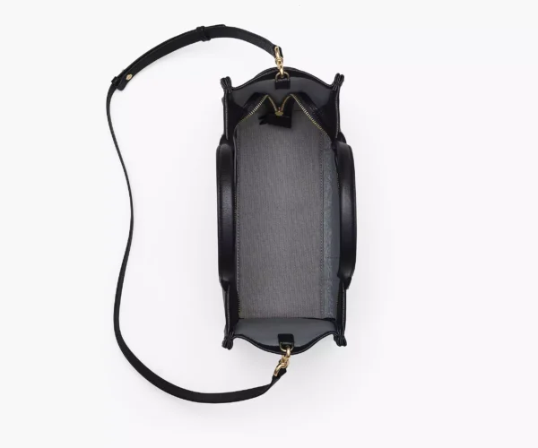 The Marc Jacobs Medium Tote Bag Leather Black - Image 5