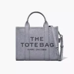 The Marc Jacobs Medium Tote Bag Leather Wolf Grey
