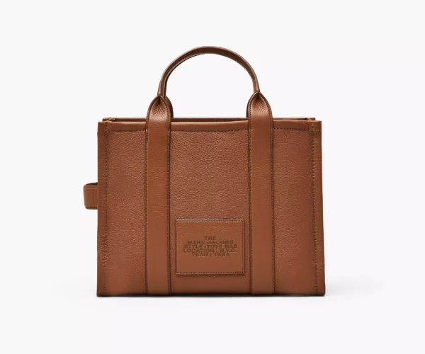 The Marc Jacobs Medium Tote Bag Leather Argan Oil - Image 4