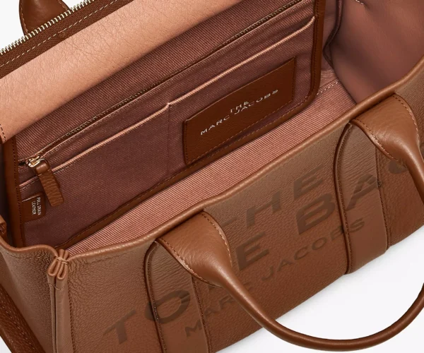 The Marc Jacobs Medium Tote Bag Leather Argan Oil - Image 6