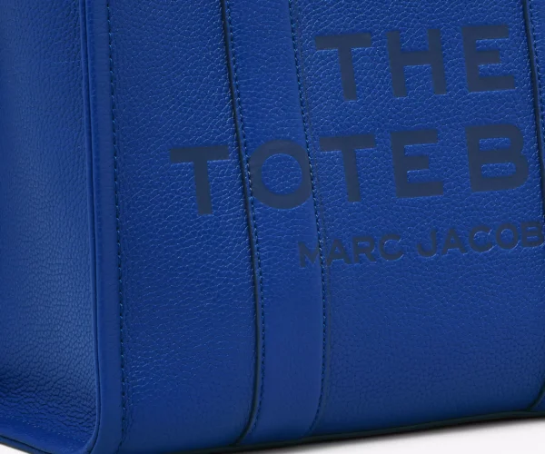 The Marc Jacobs Medium Tote Bag Leather Cobalt - Image 7