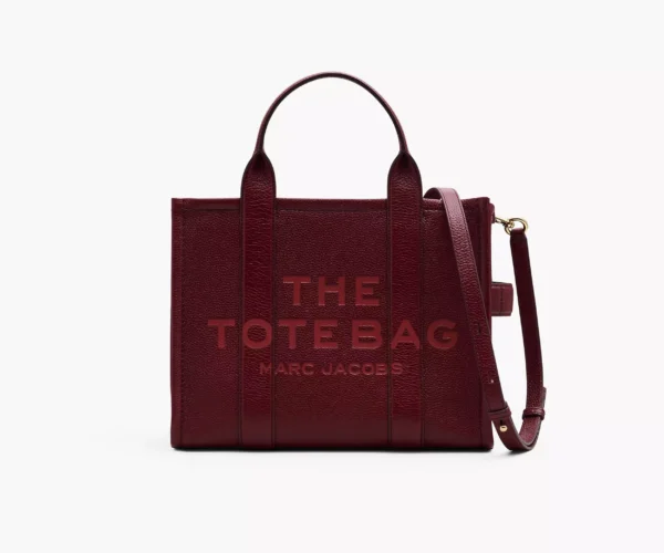 The Marc Jacobs Medium Tote Bag Leather Cherry