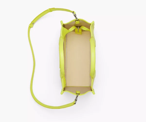 The Marc Jacobs Medium Tote Bag Leather Limoncello - Image 5
