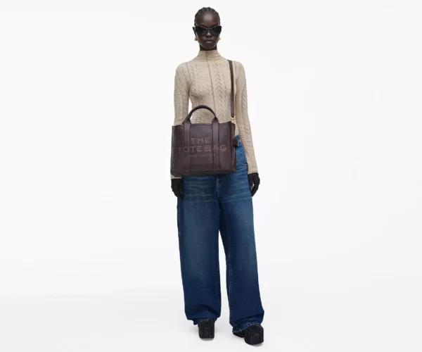 The Marc Jacobs Medium Tote Bag Leather Ganache - Image 2