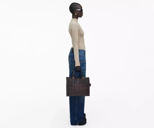 The Marc Jacobs Medium Tote Bag Leather Ganache - Image 8