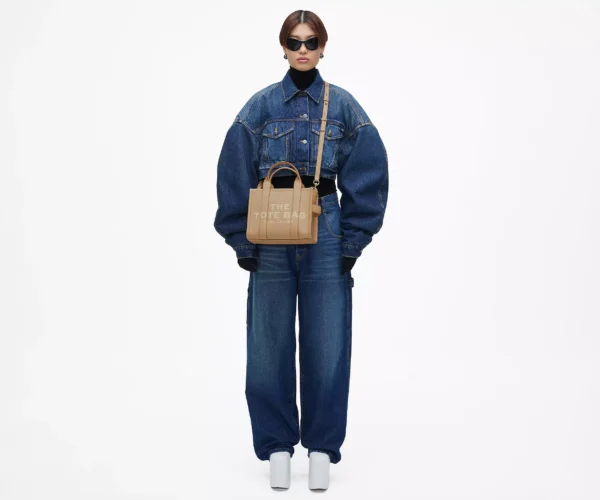 The Marc Jacobs Small Tote Bag Leather Camel - Image 2