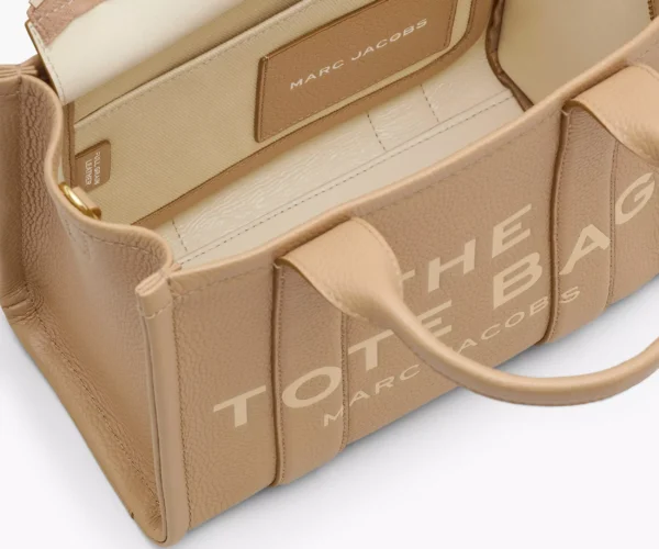 The Marc Jacobs Small Tote Bag Leather Camel - Image 7