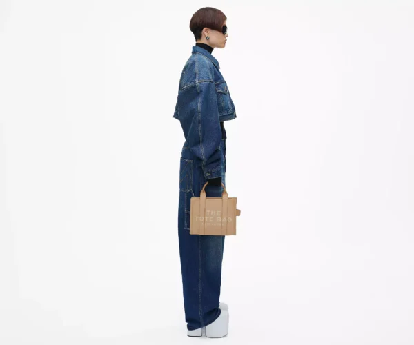 The Marc Jacobs Small Tote Bag Leather Camel - Image 8