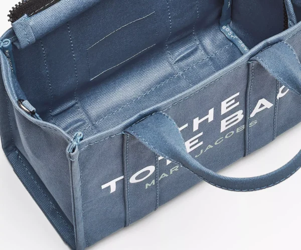 The Marc Jacobs Small Tote Bag Blue Shadow - Image 5