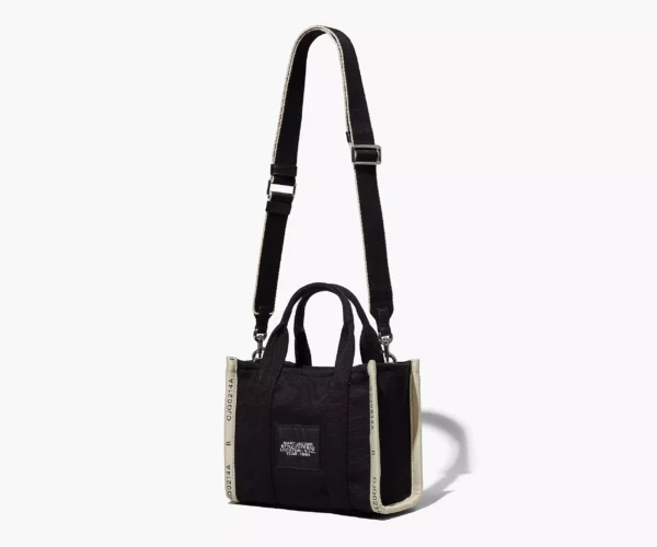 The Marc Jacobs Small Tote Bag Jacquard Black - Image 3