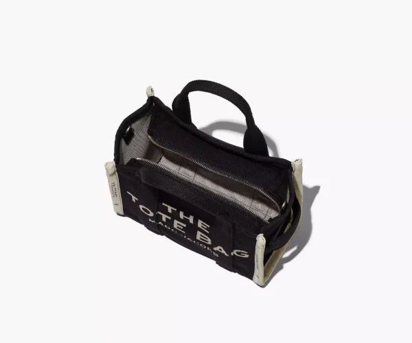 The Marc Jacobs Small Tote Bag Jacquard Black - Image 7