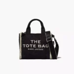 The Marc Jacobs Small Tote Bag Jacquard Black