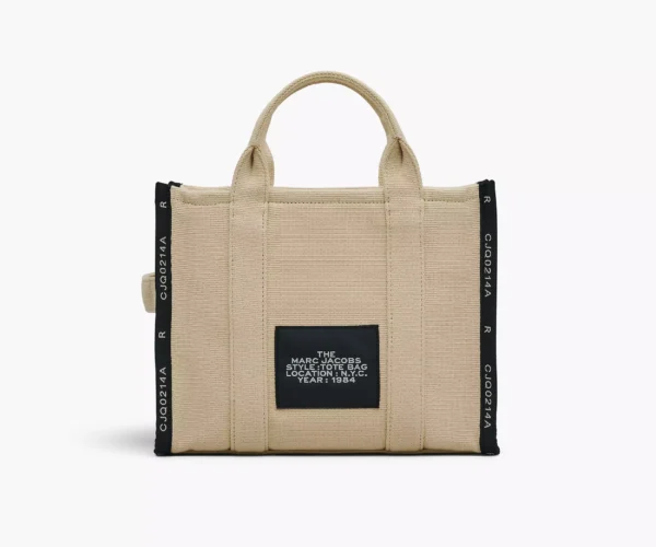 The Marc Jacobs Medium Tote Bag Jacquard Warm Sand - Image 4