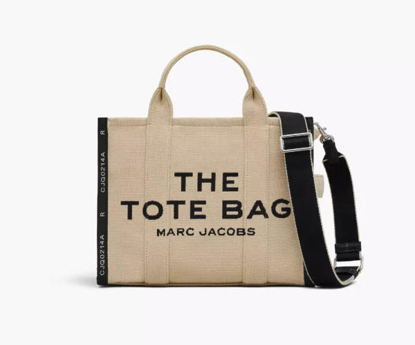 The Marc Jacobs Medium Tote Bag Jacquard Warm Sand