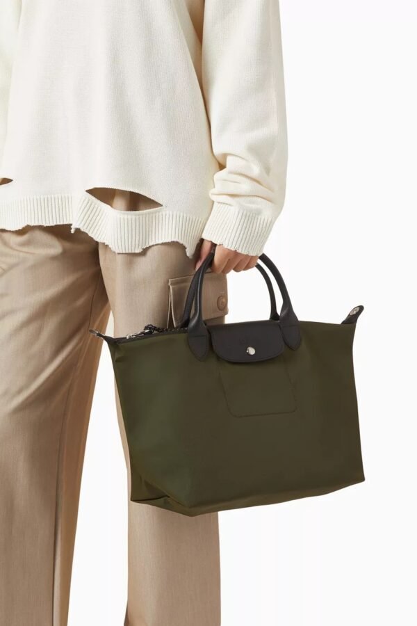 Le Pliage Energy L Handbag Khaki - Image 4